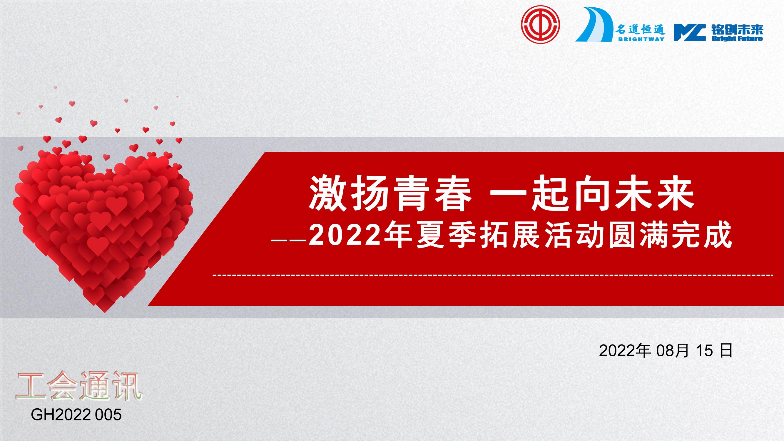 激扬青春 一起向未来——2022拓展活动圆满结束(图1)